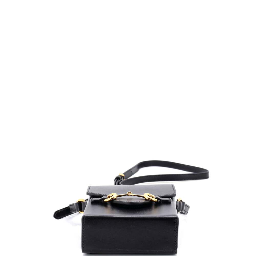 Gucci Horsebit Crossbody Bag Leather #202462G10B - Picture 4 of 7